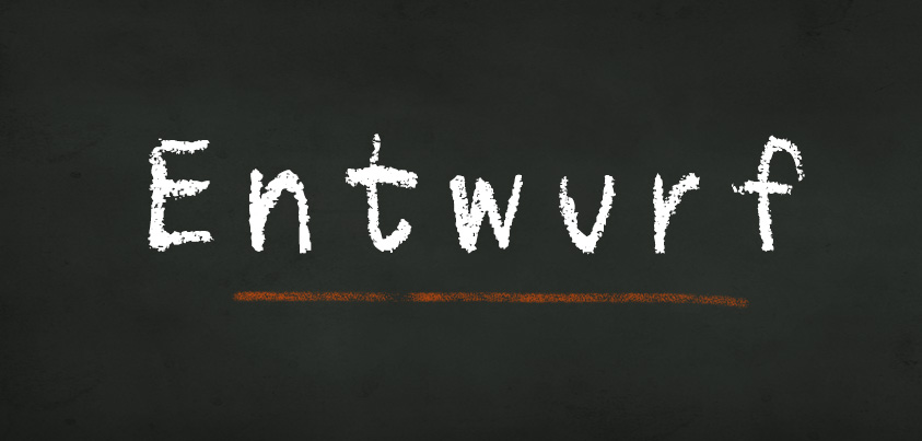 Entwurf Webdesign